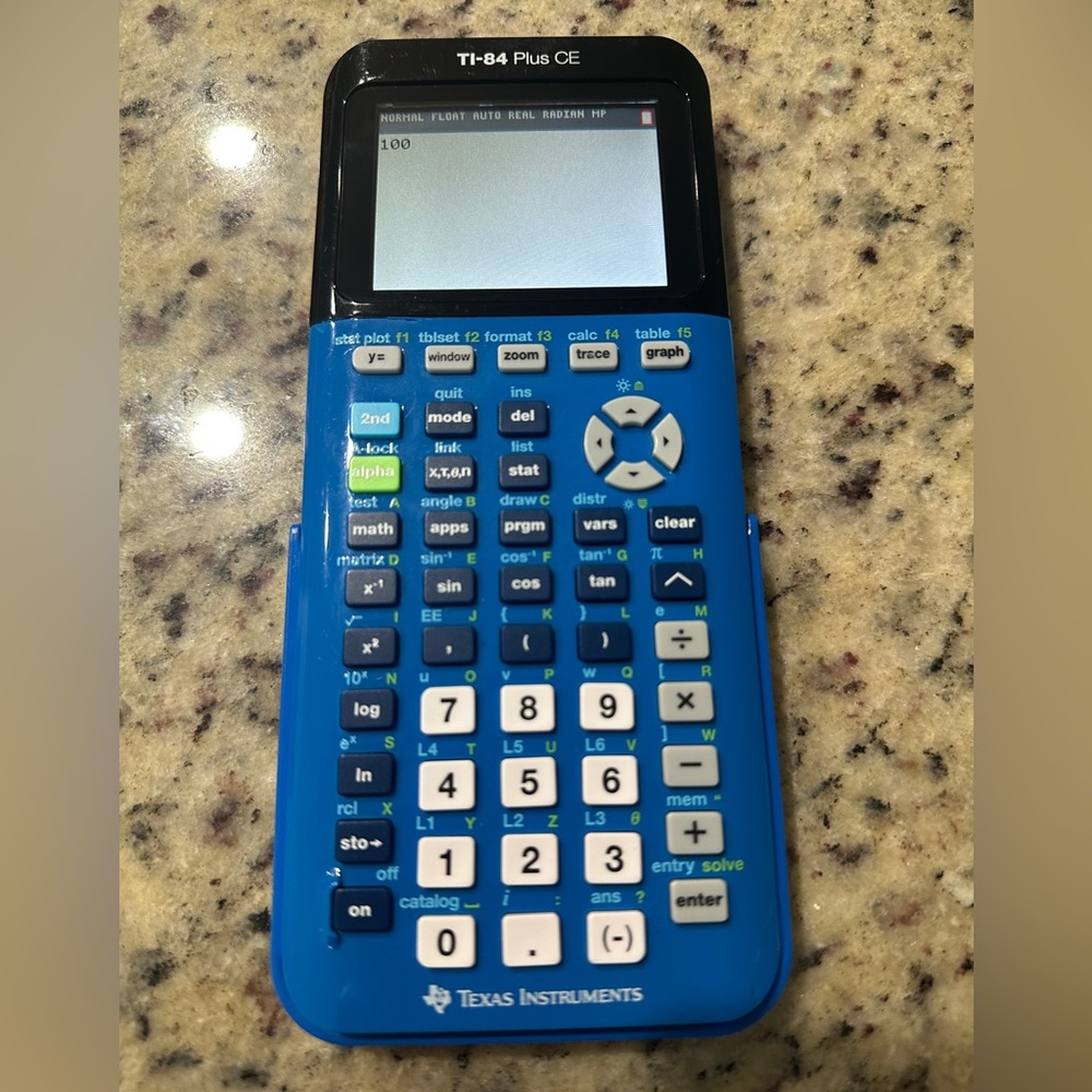 Texas Instruments 84 Plus CE Graphing Calculator - Picture 2 of 5